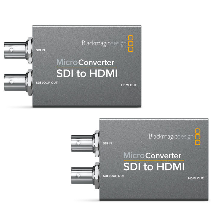 BLACKMAGIC 2 x Micro Converter SDI to HDMI wPSU