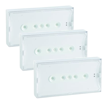 BAES ANTIPANIQUE 3*360 LUMENS