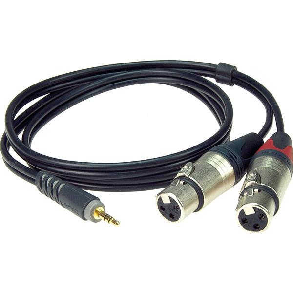 Cordon 2 XLR 3 femelle