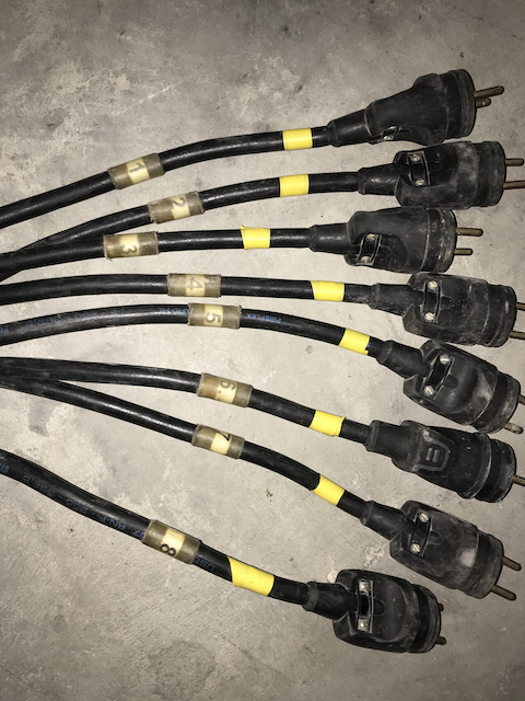 Cable 8. circuits 18G2.5 épanoui mâle/femelle 25m