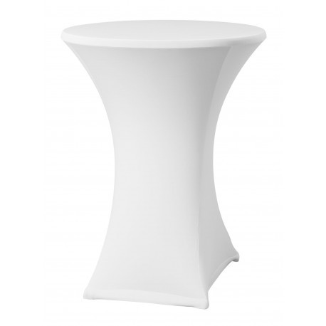 Housse mange-debout, BLANC diam 85 cm