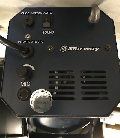 Projecteur d'effet STARWAY MARS