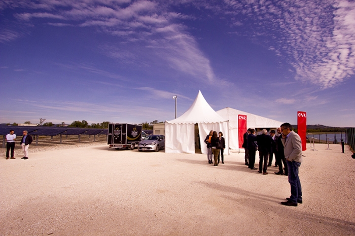 CNR, Inauguration du parc photovoltaïque de Donzère