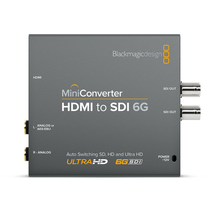 BLACKMAGIC 2 x Mini Converter HDMI to SDI 6G