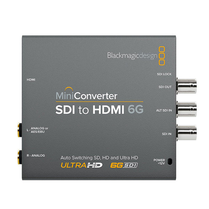 BLACKMAGIC 2 x Mini Converter SDI to HDMI 6G