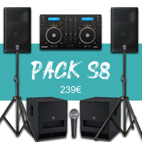 Pack 200P + Régie DJ