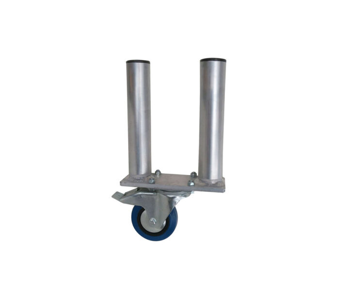 PIED ACIER DOUBLE 40cm