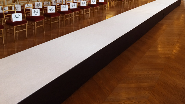 Scène, podium